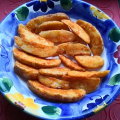 Vegetarian Nacho Guacamole & Baked Potato Chips 💟😄👪🌶🤗 A picture of Vegetarian Nacho Guacamole & Baked Potato Chips 💟😄👪🌶🤗.