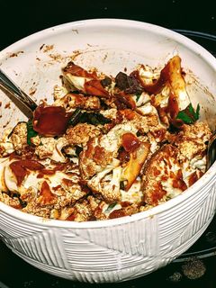 A picture of Miso Roasted Cauliflower Salad.