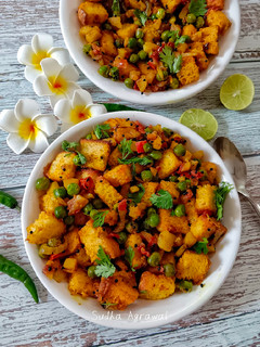 वेजिटेबल ब्रेड पोहा चंक्स (vegetable Bread poha chunks recipe in Hindi) रेसिपी मुख्य फोटो