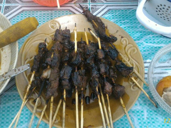 Bagaimana Menyiapkan Sate Sapi Maranggi (Bumbu Kecap), Menggugah Selera