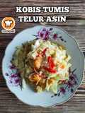 Kobis Tumis Telur Asin