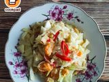 Kobis Tumis Telur Asin