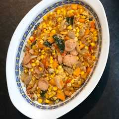A picture of Tumis sayur capcay rumahan.