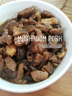Foto resep MUSHROOM PORK (JAMUR BABI KECAP)