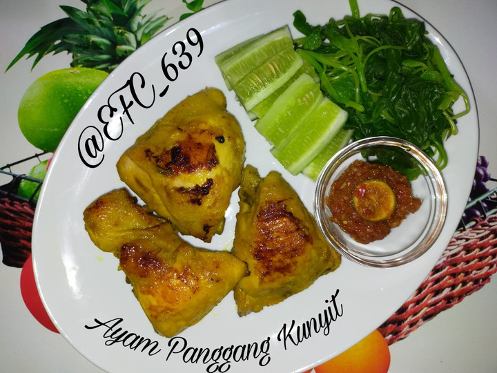 Cara Membuat Ayam panggang kunyit ala Sisca Soewitomo Enak