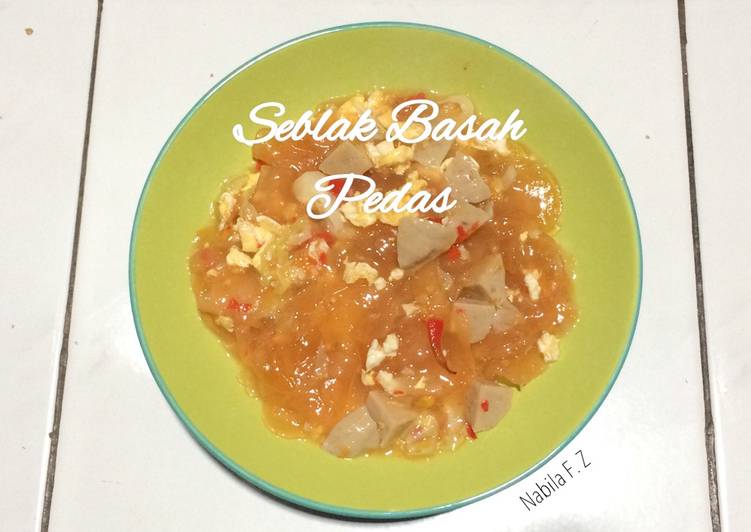 Resep Seblak Basah Pedas✨ yang Bikin Ngiler