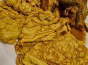 A picture of baked roti