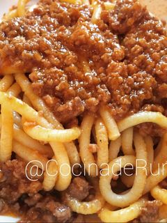 Una foto de Spaghetti alla bolognese