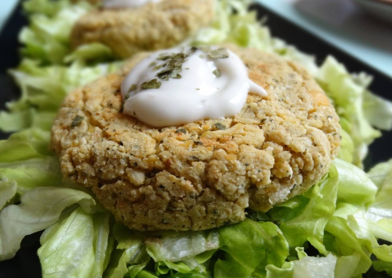 Falafel saludable al horno