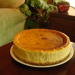 A picture of Mango Cheesecake.