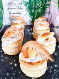 Fish and Shrimp Vols-au-Vent