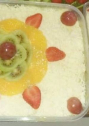 Foto resep Setup roti toping salad