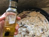 Truffle infused creamy mushroom sauce