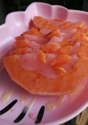 Foto resep Puding pepaya simple💓