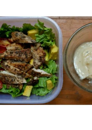 Foto resep Ayam Oregano with honey black papper sauce