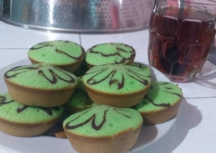 Bolu mini pandan