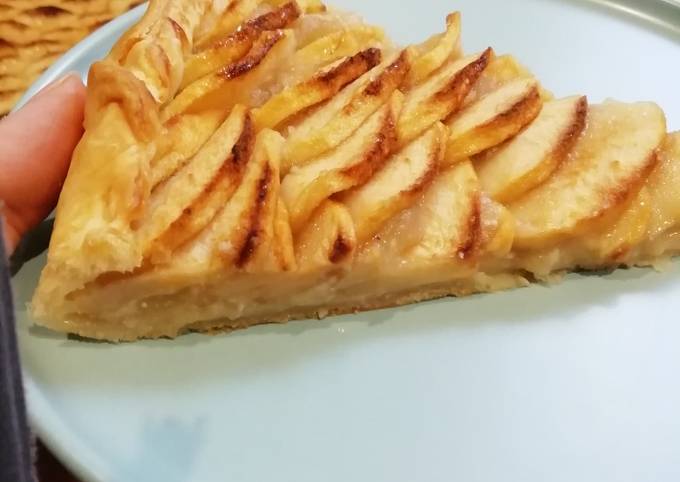 Tarte aux pommes et amande 🍎