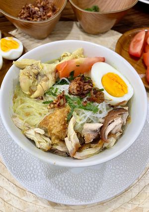 Foto resep Soto Ayam Bumbu Kuning