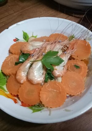 รูปของ กุ้งอบเห็ดวุ้นเส้น