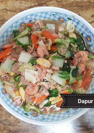 Foto resep Capcay seafood #debm #keto friendly