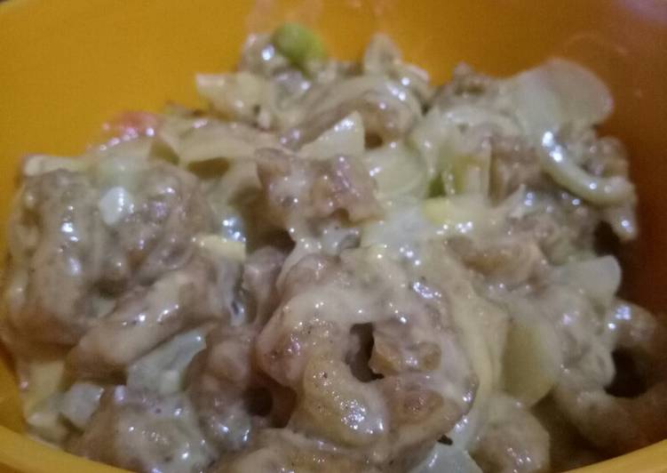 Cumi saus telur asin