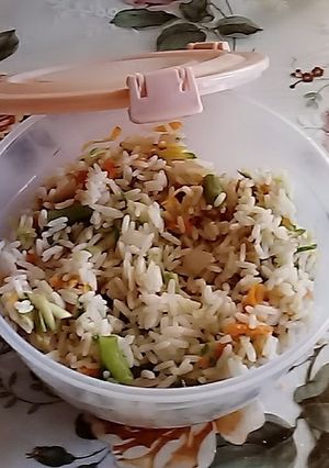 Une photo de Riz aux Légumes Sautés