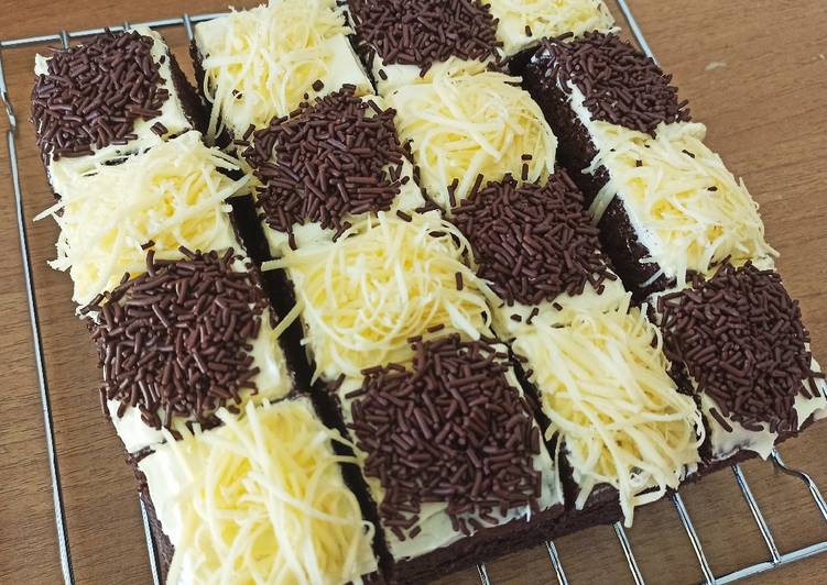6 Resep: Brownies kukus Coklat Keju 🎀✨ , Bikin Ngiler