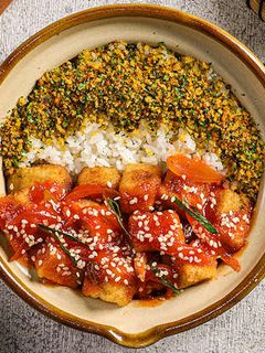 Foto resep Resep Tahu Goreng Saus Korea