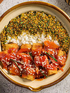 Foto resep Resep Tahu Goreng Saus Korea