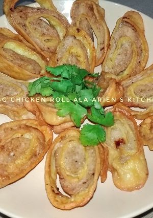 Foto resep Egg chicken roll ala Arien's kitchen