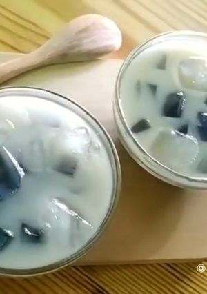 Foto resep Es Jelly Yakult