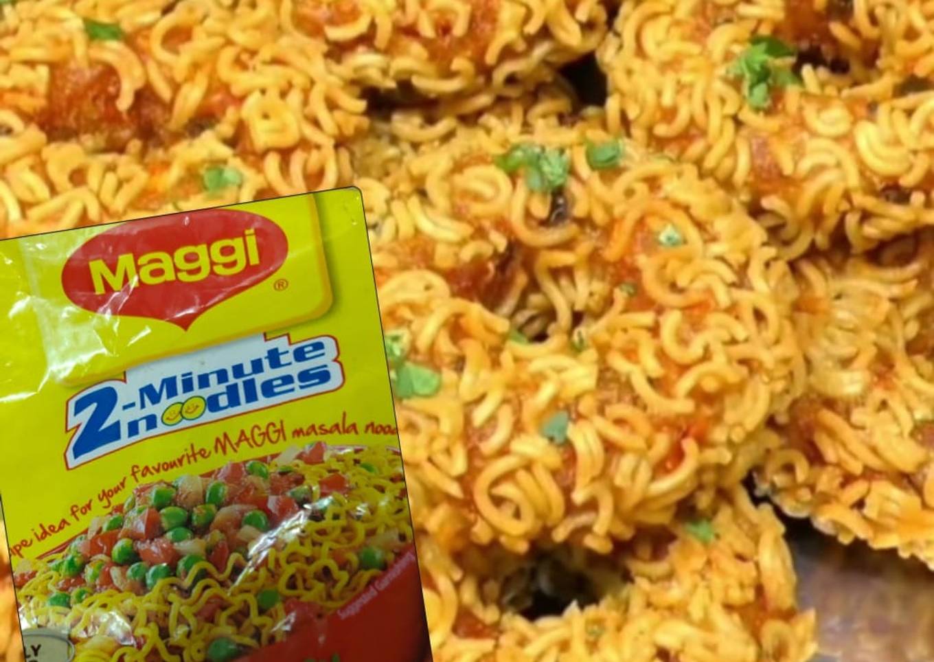 Crispy Maggi donut