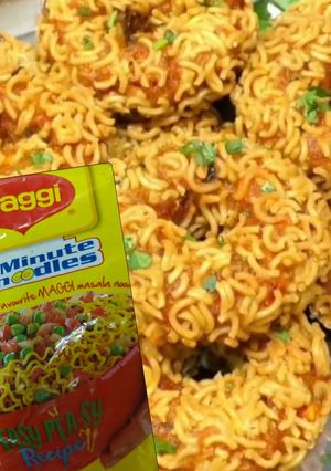 A picture of Crispy Maggi donut.