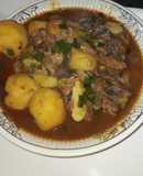 Irish and dried fish pottage