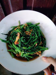 Foto resep Tumis kangkung teri