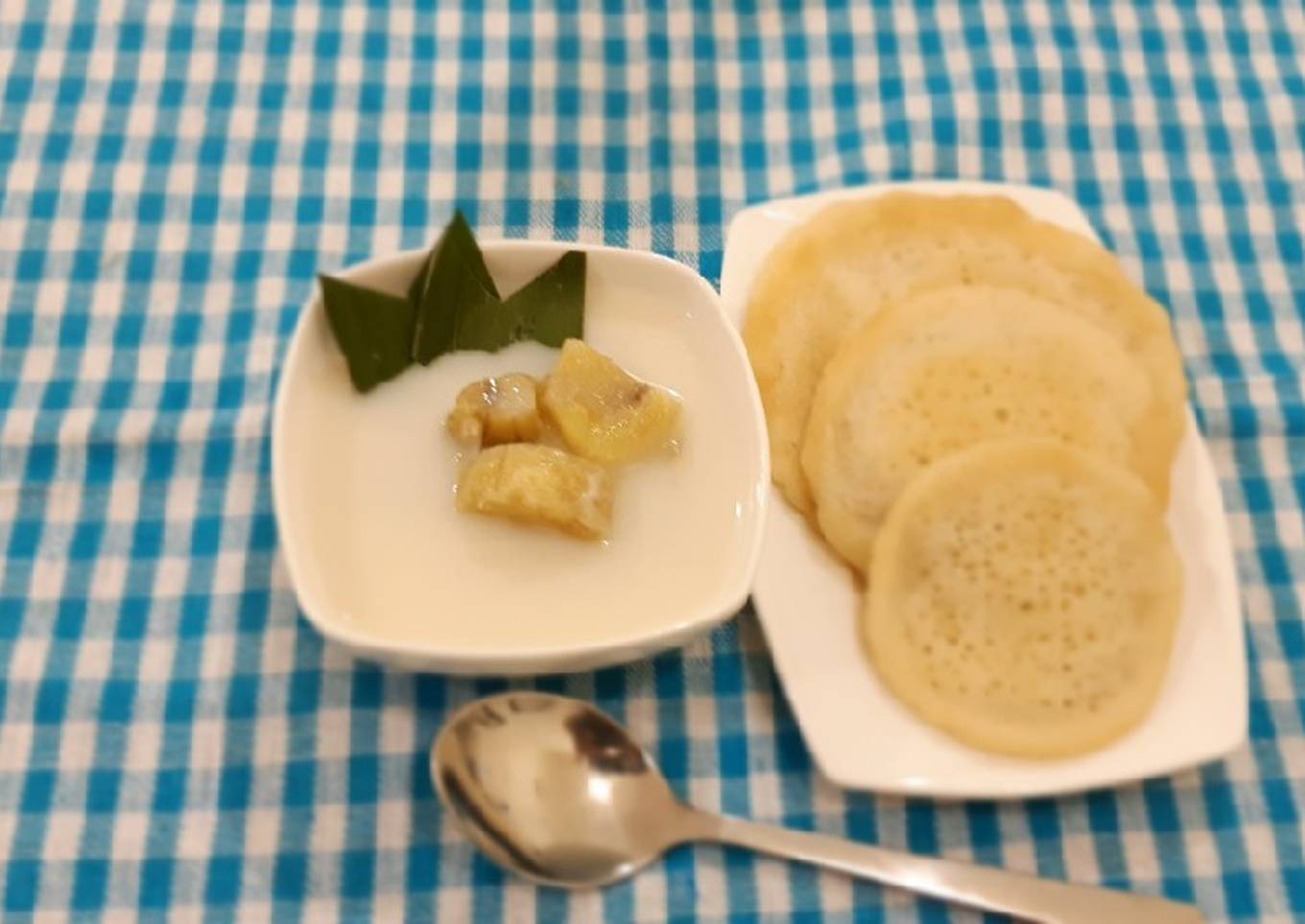 Kolak pisang durian dg air kelapa