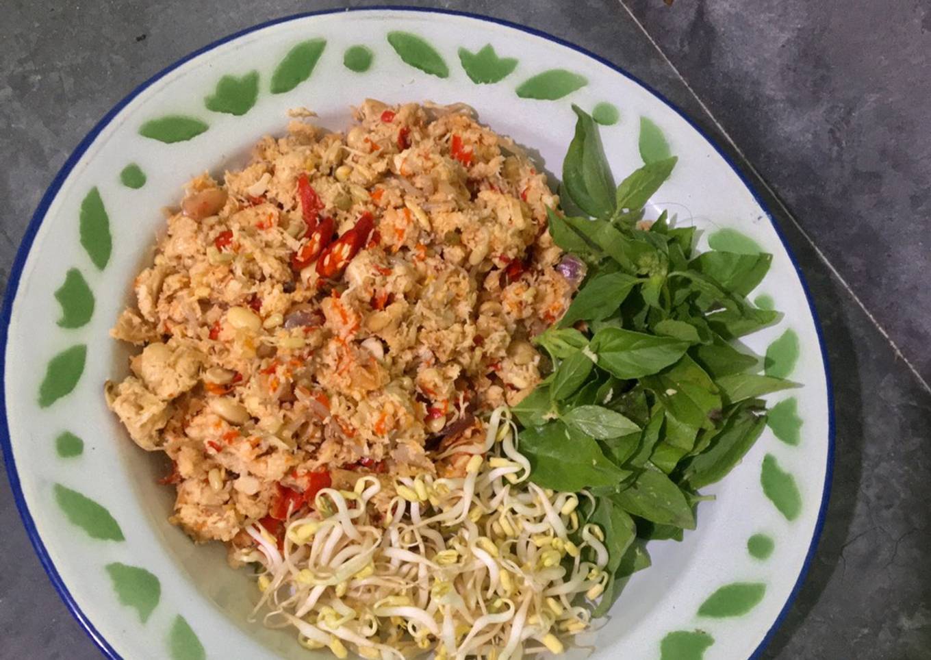 Sambel Klopo Tempe