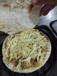 Una foto de Arepa rellena a mi estiló