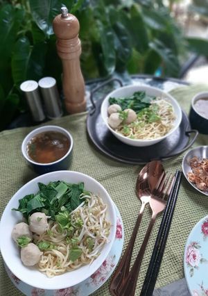 Foto resep Mie Bakso Kaldu Udang ala Viens