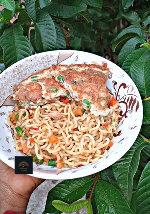 A picture of Stir fry noodles.