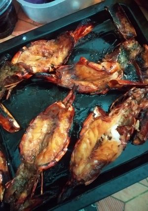 Foto resep Udang Windu Oven Bumbu Pedas Manis