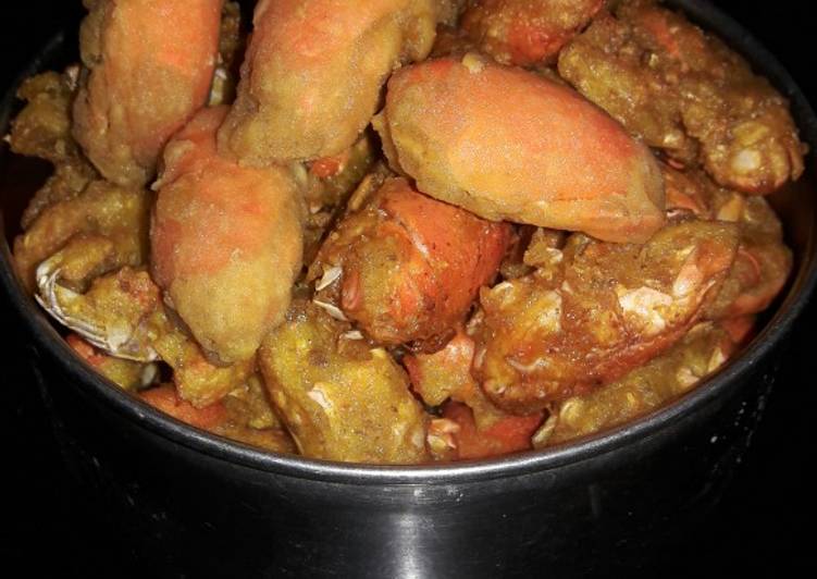 Yutuk (undur2 laut) goreng