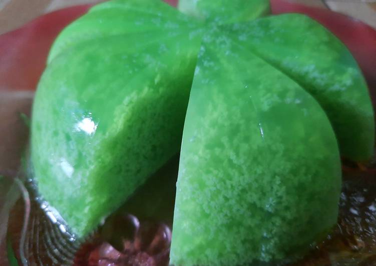 Resep masakan Puding Hijau Lumut DEBM | Bahan Membuat Puding Hijau Lumut DEBM Yang Bisa Manjain Lidah