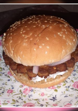 A picture of Double patty Chapli burger.