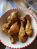 Fusi di pollo in friggitrice ad aria