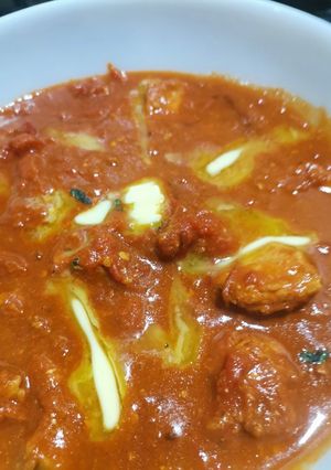 A picture of Chicken chatpati makhni ❤️.