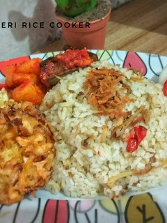 Foto resep Nasi Liwet Teri Rice Cooker