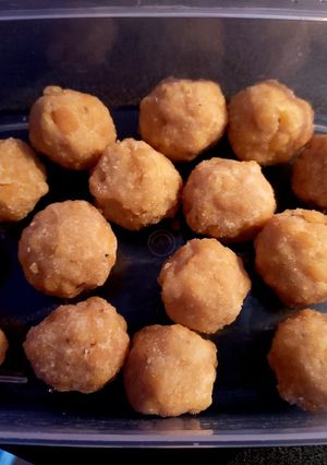A picture of Boondi laddo♥️.