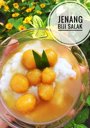 Foto resep Jenang biji salak ubi kuning