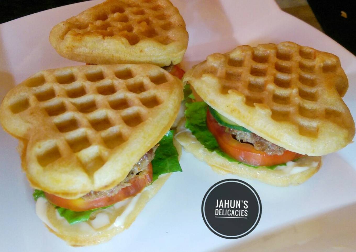 Waffle Burger